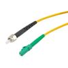 Picture of Fiber Optic Patch Cable SMA/APC-LC/APC Simplex 9.25/125 OS1 Single Mode Fiber 3.0mm PVC Jacket 5 m