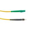 Picture of Fiber Optic Patch Cable SMA/APC-LC/APC Simplex 9.25/125 OS1 Single Mode Fiber 3.0mm PVC Jacket 5 m