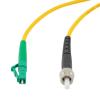 Picture of Fiber Optic Patch Cable SMA/APC-LC/APC Simplex 9.25/125 OS1 Single Mode Fiber 3.0mm PVC Jacket 5 m