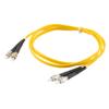 Picture of Fiber Optic Patch Cable SMA/APC-SMA/APC Duplex  9.25/125 OS1 Single Mode Fiber 3.0mm PVC Jacket 1 m