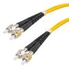 Picture of Fiber Optic Patch Cable SMA/APC-SMA/APC Duplex  9.25/125 OS1 Single Mode Fiber 3.0mm PVC Jacket 5 m