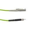 Picture of Fiber Optic Patch Cable SMA/PC-E2000/PC Simplex 50/125 OM5 Multimode Fiber 3.0mm PVC Jacket 1 meter