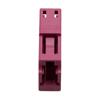 Picture of Fiber Optic Adapter, LC Simplex, low-profile, no flange, Heather Violet