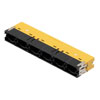 Picture of MPO 6 Port Cluster Adapter, 12F/24F, High Density Reduced Height, Key up-Key Down, No Flange, Black, Yellow