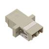 Picture of Fiber Optic Coupler, LC Duplex, MultiMode, SC Footprint, Flange, Beige