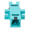 Picture of CS Single Channel (2F) Adapter, with Flange, Aqua