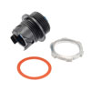Picture of IP68 ODVA Compatible LC Bulkhead Duplex Adapter, SM, with Dust Cap