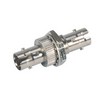 Picture of Ruggedized COTS ST Coupler, Singlemode 9/125 Nickel Plated Brass
