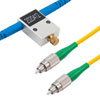 Picture of Fiber Variable Optical Attenuator 1-60dB, 1310 or 1550nm, FC/APC, 1M input/output cables 3mm jacket