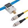 Picture of Fiber Variable Optical Attenuator 1-60dB, 1310 or 1550nm, FC/UPC, 1M input/output cables 3mm jacket