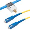 Picture of Fiber Variable Optical Attenuator 1-60dB, 1310 or 1550nm, SC/UPC, 1M input/output cables 3mm jacket