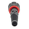 Picture of IP68 ODVA Compatible LC Duplex Connector, MM Duplex Beige, 5.0mm crimp sleeve, no Dust Cap