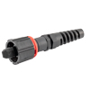 Picture of IP68 Series MPO Connector 24 Fiber, MMF Low Loss, Female, 4.8mm Crimp Option