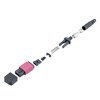 Picture of Fiber Connector, MPO Female, 12 Fiber, for 4.0mm MMF, Violet, Short boot, Low-loss