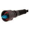 Picture of Duplex SM LC IP67 Connector/Integrated Strain Relief