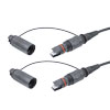 Picture of Fiber Optic Outdoor patch cable, Simplex SMF(G.657.A2), H-Optic SC/APC to H-Optic SC/APC with 5.0mm LSZH jacket, 10M