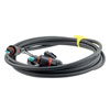 Picture of Fiber optic, IP68 Hybrid LC/UPC (2x 12AWG pin contacts) to IP68 Hybrid LC/UPC, OM3, 10.5mm LSZH, 30 meter cable assembly
