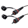Picture of IP68 ODVA Compatible MPO UPC male to IP68 ODVA Compatible MPO UPC male, 24 fiber, OM4 5mm LSZH Outdoor rated, 20M cable assembly