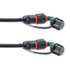 Picture of Fiber optic, IP68 Hybrid LC/APC (2x 12AWG pin contacts) to IP68 Hybrid LC/APC, single mode, 10.5mm LSZH, 20 meter cable assembly