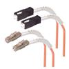 Picture of OM2 50/125, Multimode Fiber Optic LC/SC Flex Boot Assembly, 10.0m
