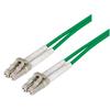 Picture of OM1 62.5/125, Multimode Fiber Cable, Dual LC / Dual LC, Green 2.0m