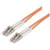 Picture of OM1 62.5/125, Multimode Fiber Cable, Dual LC / Dual LC, Orange 10.0m