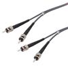 Picture of OM1 62.5/125, Multimode Plenum Fiber Cable Dual ST / Dual ST, 3.0M