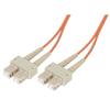 Picture of OM1 62.5/125, Multimode Fiber Cable, Dual SC / Dual SC, Orange 1.0m