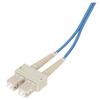 Picture of OM2 50/125, Multimode Fiber Cable, Dual SC / Dual SC, Blue 2.0m