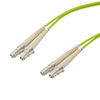 Picture of OM5 50/125 Multimode Fiber Cable, Dual LC / Dual LC, 10.0m with LSZH Zipcord Jacket
