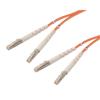 Picture of OM2 50/125 Multimode, LSZH Fiber Cable, Dual LC / Dual LC, 3.0m