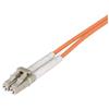 Picture of OM2 50/125 Multimode, Clipped LSZH Fiber Cable, Dual LC / Dual LC, 0.5m