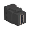 Picture of HDMI Feed Through Keystone Coupler, Black