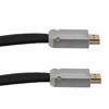 Picture of Nylon braided Black PVC Cable, Flat HDMI Male to Male, Supports 4K Resolution, 3 Meter