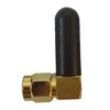 Picture of 2.4 GHz 0 dBi Rubber Duck STUB Antenna - RIGID 90° RP-SMA Plug
