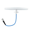 Picture of 698-960 MHz/1350-2700 MHz/3300-4200 MHz Low PIM Rated H-pol Ceiling Omni DAS Antenna, 2.2-5 dBi, Low Profile, Type N Female Connector