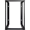 Picture of 15U Wall Mount Open Frame Rack 19" Threaded (12-24) 15 inch depth Black