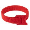 Picture of 25 Pack - 6 Inch Hook and Loop Cable Ties Red