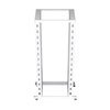 Picture of 42U adjustable Depth 4-Post open frame network rack RAL9003 -Signal White