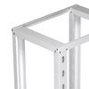 Picture of 42U adjustable Depth 4-Post open frame network rack RAL9003 -Signal White