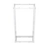 Picture of 42U adjustable depth  4-post open frame (12-24) network rack RAL9003 -Signal White