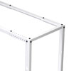 Picture of 42U adjustable depth  4-post open frame (12-24) network rack RAL9003 -Signal White