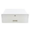Picture of 19" Rack Mount Drawer 4U 13.7in (350mm)- RAL9003 -Signal White