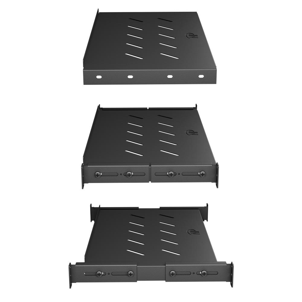 Picture of 1U Vented 4-Post Shelf 10in (250mm) Depth