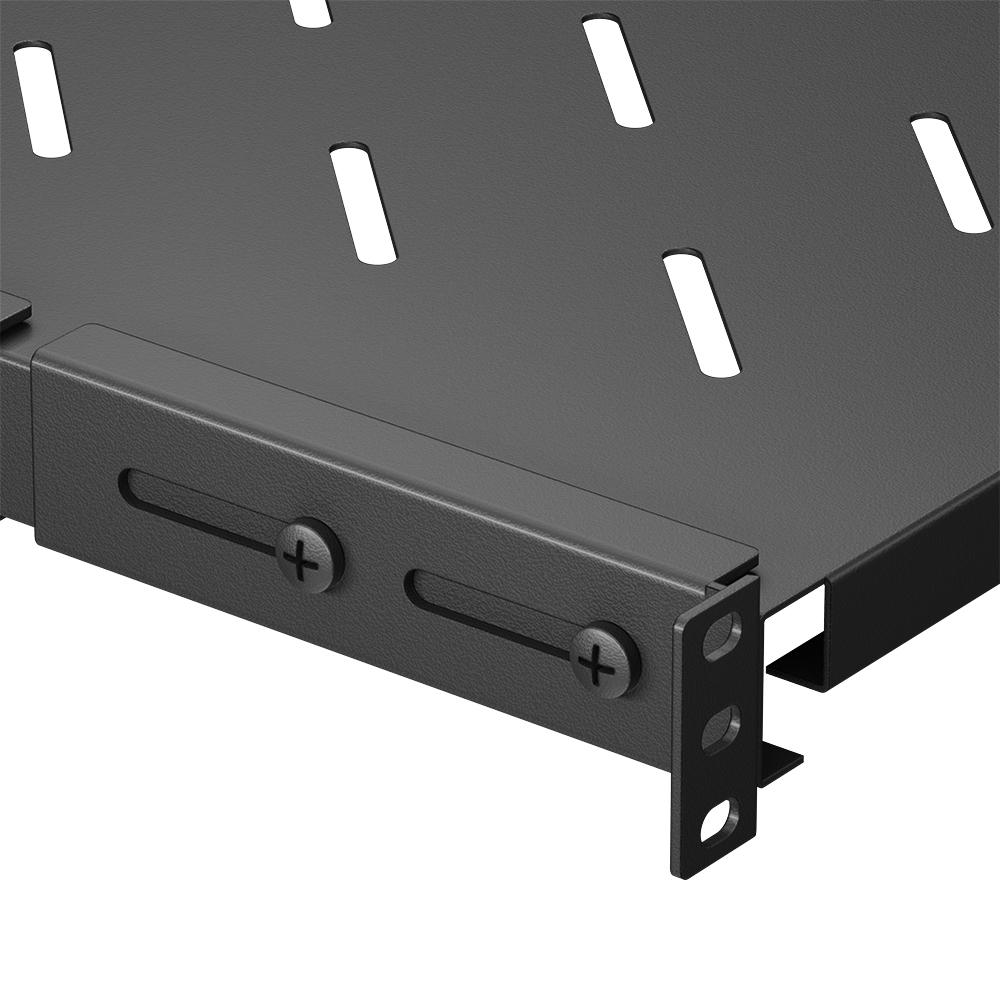 Picture of 1U Vented 4-Post Shelf 14in (350mm) Depth