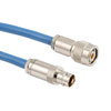 Picture of Lead Free 1553 TRB 3-Lug Jack to TRT Threaded Plug Cable Assembly using 30-02001-LC Coax, 4 FT