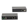 Picture of ESD Metal Industrial USB 2.0 Extender System, Extends Up to 150 feet over  Solid Core Ethernet, TX Transmitter and 4 Port RX Receiver Hub