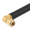 Picture of 2.4 GHz to 5.85 GHz Dual Band Antenna, Monopole, 90-degree angle, RPSMA Male Connector, 1.2 and 4.26 dBi Gain
