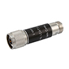 Picture of 2W/4 dB RF Fixed Attenuator, N Male to N Female Brass Nickel Body Up to 6 GHz