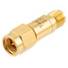 Picture of 30 dB Fixed Attenuator SMA Male (Plug) to SMA Female (Jack) DC to 12 GHz Rated to 2 Watts, Brass Body, 1.35:1 VSWR
